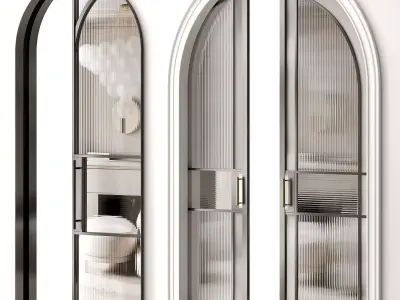 Art deco doors 2 3D model