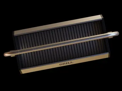 Lighted Grill 3D model