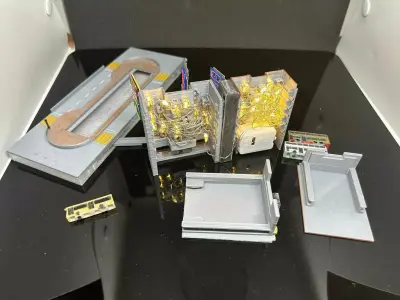 Hong Kong Building Pack 1 Low-poly 3D model