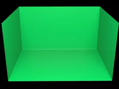 Green Screen 3D model