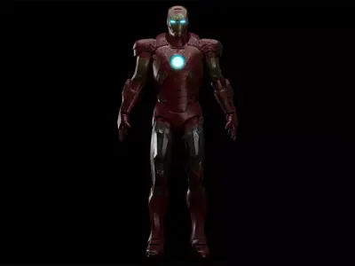 Iron Man Mark VII 3D model
