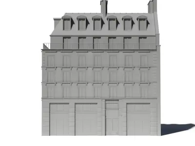 Paris House 3D model