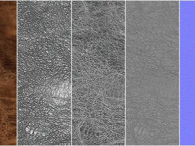  Leather PBR Texture VOL03 4K Seamless PNG PBR Textures Texture