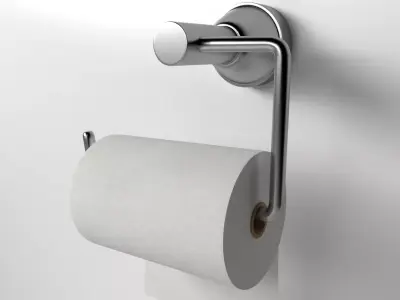 Toilet Paper Holder 3D model