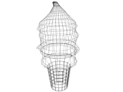 Ice-Cream Cup 3D model