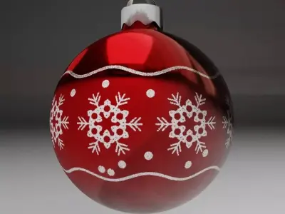 Christmas Ball Free 3D model