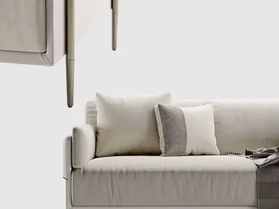 Sofa zero Z173 3D model