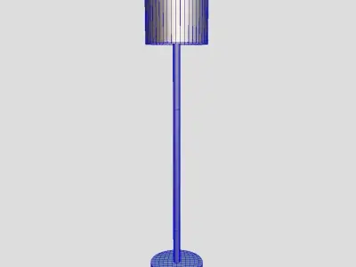 Standing Lamp  Low-poly 3D model