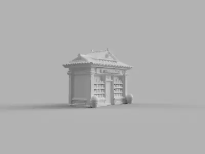 Pharmacy Tradional For 3D Print 3D print model