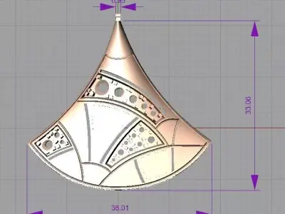 Earrings 3D print model