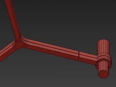 Crown plana linea nemo 3D model