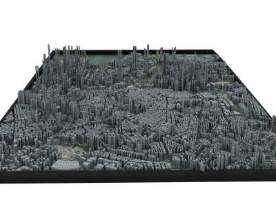 City of Singapore 3D model