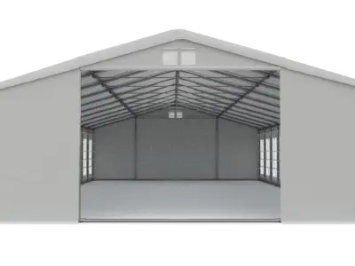 Party or storage tent 10x20m 3D model