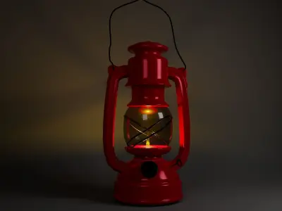lantern 3D model 11