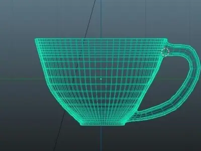 Mug A by M Yusuf Suleman Free 3D model