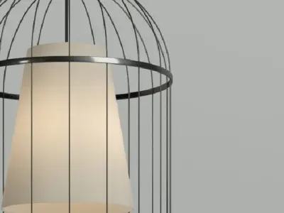 Hanging Lamp LOFT HOUSE P-71 3D model