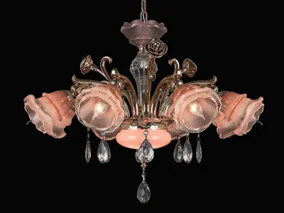 696082 Rosata Osgona Chandelier 3D model