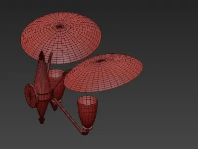 Wall lights 3 3D model