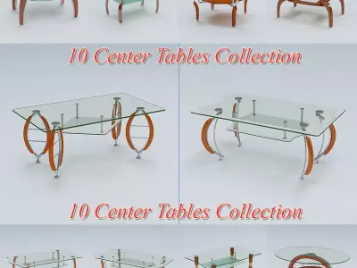 Tables Pack 3 3D model