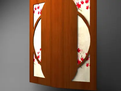 Double Door 3D model