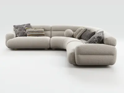 Valley Sofa E 3D model