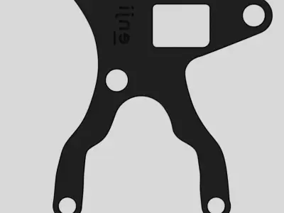 Triumph Street Triple 675 Gauge Bracket for Single Headlight 3D print model