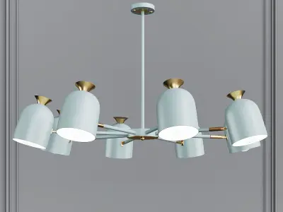 MACAROON CHANDELIER 3D model