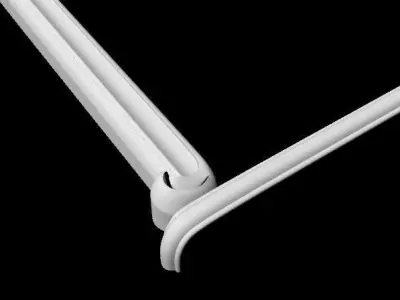 carved mirror 3D model