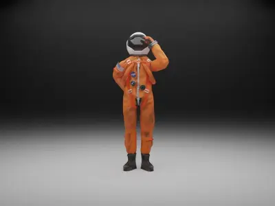 Astronaut Suit 3D model