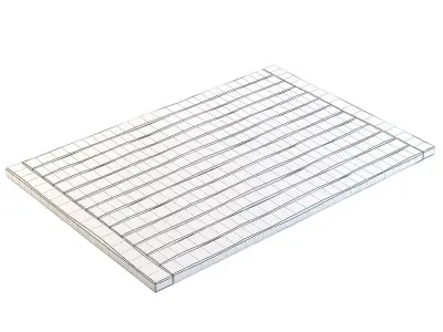 Old Wooden Floor 3D model