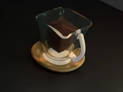 Cofee cup 3D print model