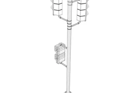 Traffic Lamp 3D model