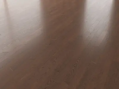 Parquet Oak Seal Brown WWL set 7 3D model