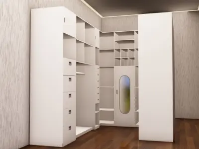 closet 3D model purchase