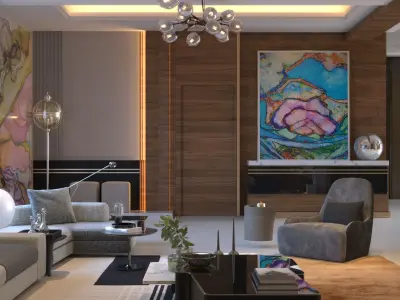 Living Room  3D model