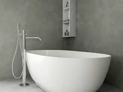 Bathroom furniture set Arcom eLy 3  3D model