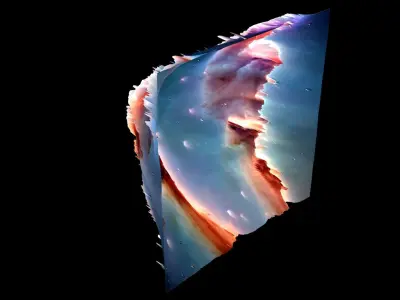 Twins Nebula 3D model