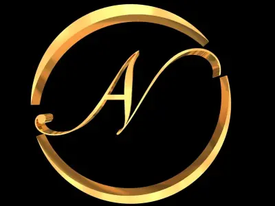 AN Logo 3D Design 3D model 3D model
