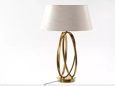 Brass Table Lamp 3D model