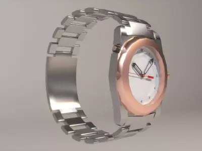Wrist Watch Free 3D model