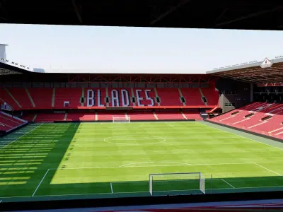 Bramall Lane Stadium - Sheffield England 3D model