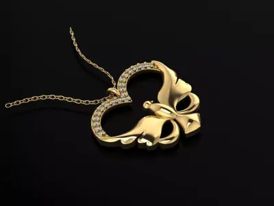  Pendant P079 3D Print Model 3D print model