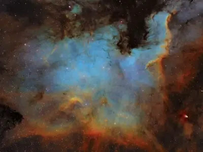 North America Nebula 3D model