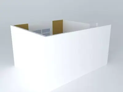 elsieorkut room with door Free 3D model