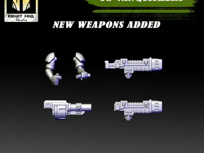 Vanquishers Shock Troops 3D print model