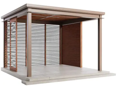 Garden Lounge Structure 3D model