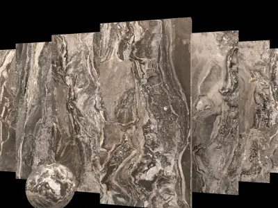 Marble Set Museum Orobico Light 80x160 Texture