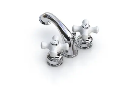 Faucet - bathroom 3D model