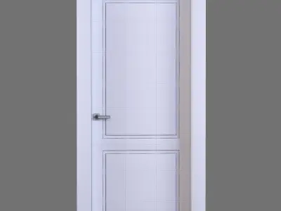 door002 vray interior door 3D model