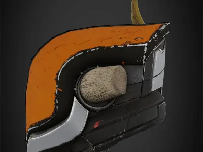 Destiny 2 Lord Shaxx Helmet for Cosplay 3D print model